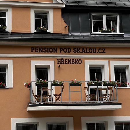 Pension Pod Skalou Hřensko Esterno foto