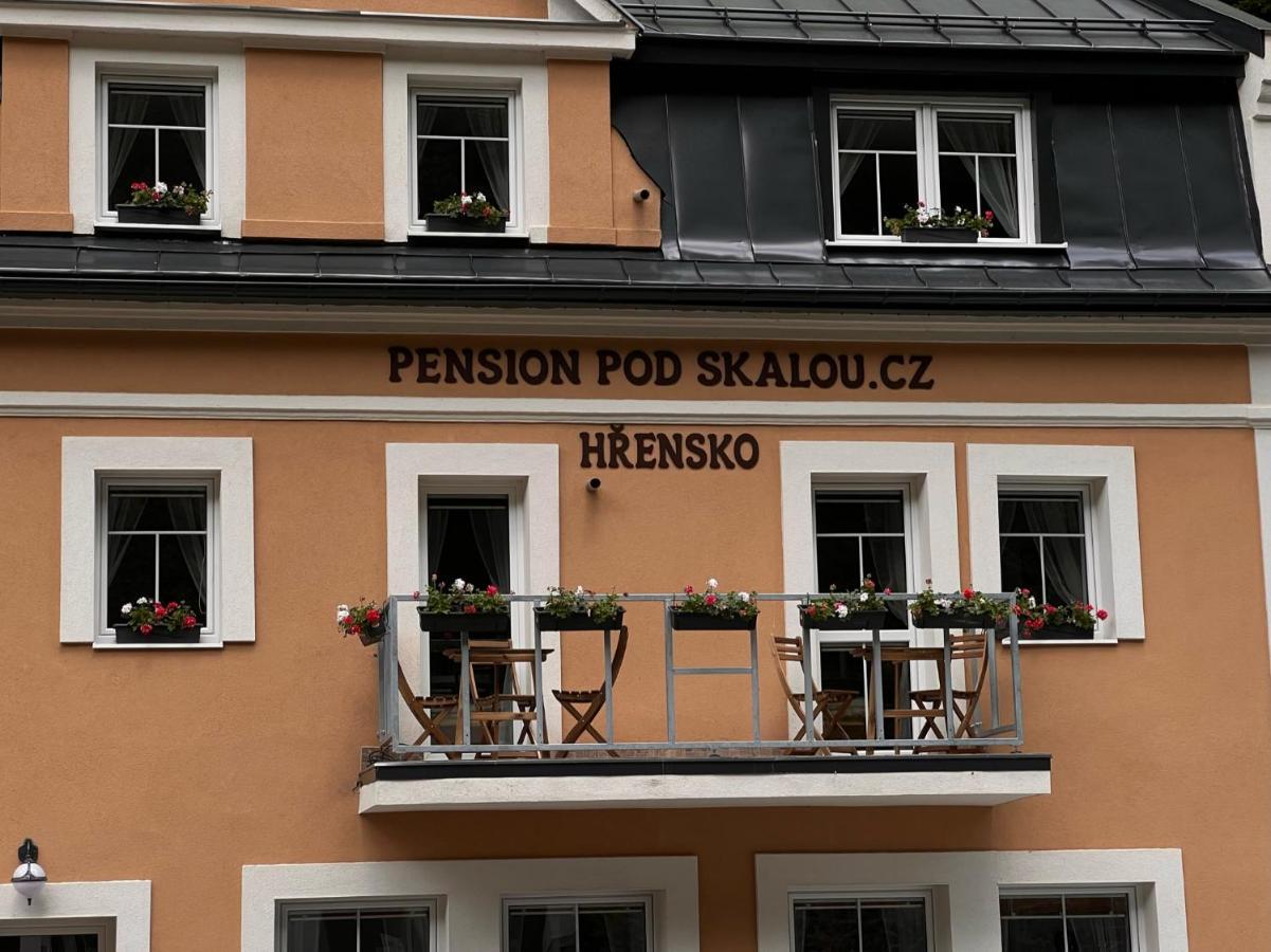 Pension Pod Skalou Hřensko Esterno foto