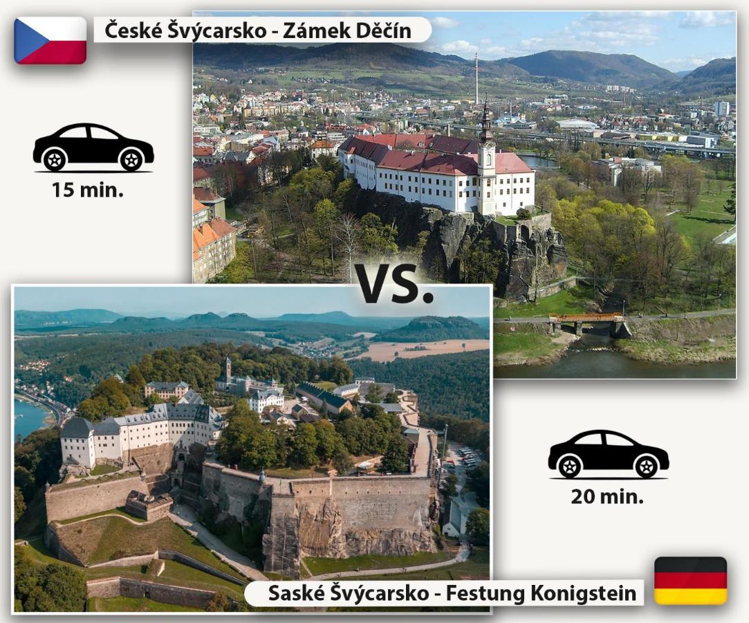 Pension Pod Skalou Hřensko Esterno foto